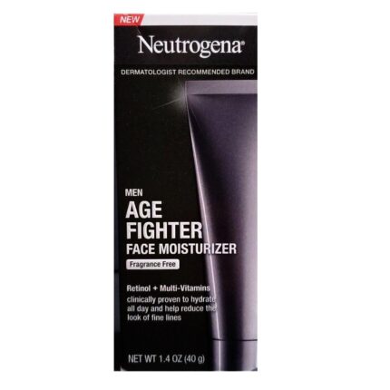 Neutrogena Men Age Fighter Face Moisturizer Oil, 1.4 Ounce