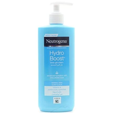Neutrogena Paraben-Free Hydro Boost Hydrating Body Gel Cream With Hyaluronic Acid For Normal To Dry Skin, 250ml