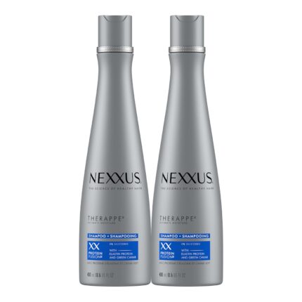 Nexxus Therappe Shampoo for Dry Hair Ultimate Moisture Silicone-Free ,13.5 fl oz - Pack of 2