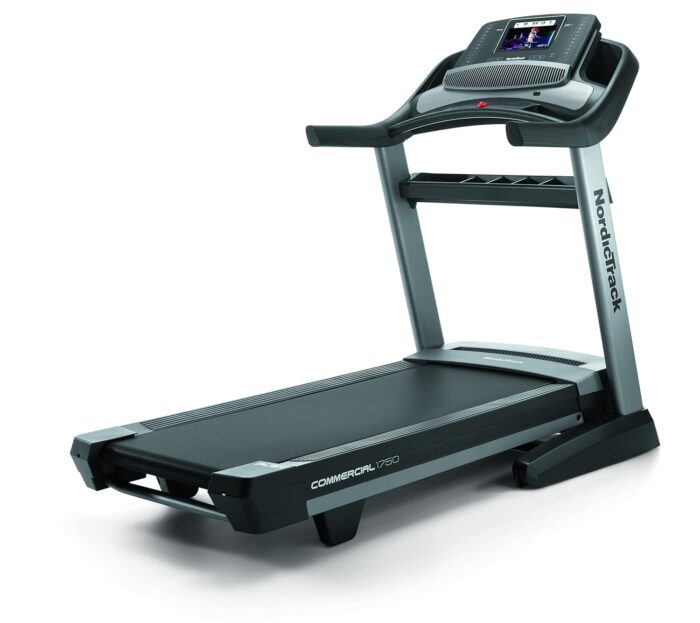 Nordictrack 1750 Treadmill, 2021 Model - 4.25Chp Motor With A 10'' Touchscreen Display, Foldable Machine With Enabled Ifit Workouts, Black