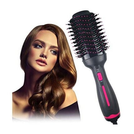 Noventra One Step Hair Dryer And Volumizer,Hot Air Brush, Blow Dryer Brush, Ceramic Electric Blow Dryer Styler Straightener, 3 In1 Styling Oval Comb, Negative Ion Hair Straightener Brush