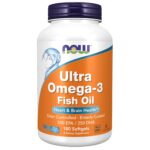 Now Foods, Ultra Omega-3, 500 Epa/250 Dha, 180 Softgels