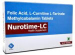 Nukind Nurotime L-Carnitine L-Tartrate Fat burner For Men & Women(30 tablets)