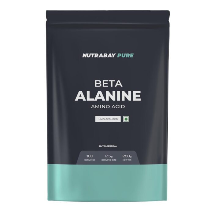 Nutrabay Pure 100% Beta Alanine - Unflavoured, 250g