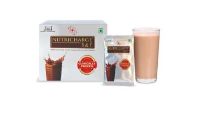Nutricharge Slim & Fit - Herbal Formulation to Reduce Weight (15 Sachets x 40g) (Pack of 1)