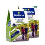 Nutrina Health Labs Fitness Plus Apple Cider Vinegar Gummies for Men and Women | Helps in Detox, Improves Digestion, Boosts Skin Health | Gelatin & Gluten Free | 60 Gummies (Pack of 2)
