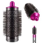 ODASHEN Round Volumizing Brush for Dyson Airwrap Hair Styler Limp Flat Hair Volumizer Attachment Tool, Part No. 969489-01 970750-01