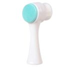 ONICORN 2 in 1 Face Brush for Cleansing and Exfoliating Silicone Facial Cleaning Brush Skin Massaging Scrubber Deep Pore Exfoliation Makeup Wash. (Blue) 1 PCs