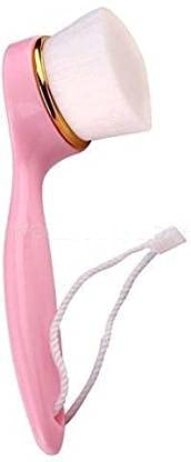 OS King Soft Mild Fiber Facial Face Massage Brush Deep Cleansing Clean Wash Pore Care Brush-Pink (Pack of 1)