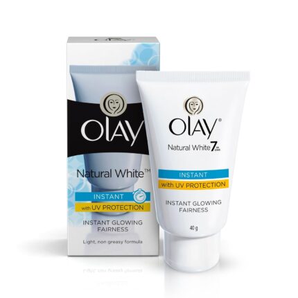 Olay Natural White 7 In 1 Instant Glowing Fairness Cream, 40Gm - All Skin Type