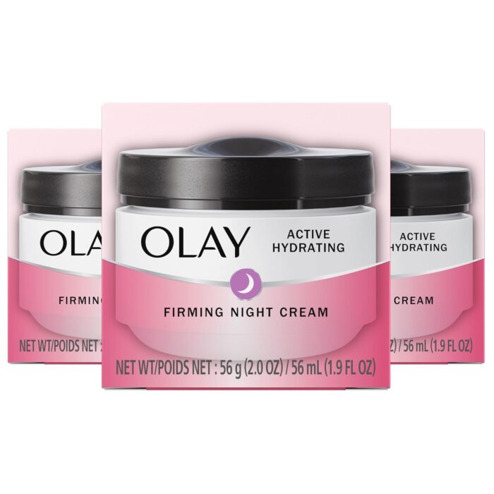 Olay Night Of Olay Firming Cream 2.0 Oz (Pack of 3)