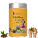 Opulence Weight Loss Herbal Tea | Ayurvedic Slimming Tea with Oolong, Ginger, Cinnamon, Dandelion Root & More | Detox & Fat Burner | Caffeine-Free | Natural Wellness Blend – 100g Loose Leaf