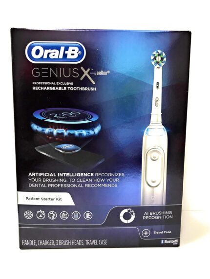 Oral-B Adult Genius X Automatic Toothbrush Patient Starter Kit, 1 Piece,White