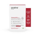 Origins Nutra Astaxanthin | Super Antioxidant, UV Protection, Heart, Skin & Eye Health, Joint Support | AstaReal® | GMP Certified| Non-GMO | For Men & Women| 28 Veg Softgel | 4 Weeks Pack
