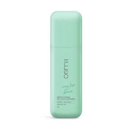 Orimii Soap-Free Gentle Face Wash for Deep Cleansing & Oil Control | With Pink Kaolin Clay which Controls Sweat & Acne | 100% Natural & Chemical Free | Pregnancy & Breastfeeding Safe (100ml)