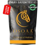 Osoaa Impact Whey Protein 1kg- Belgian Chocolate | Isolate & Concentrate | 24g Protein & 3g Creatine with 5X Digestive Enzymes | Trustified Certified & NABL Lab Tested