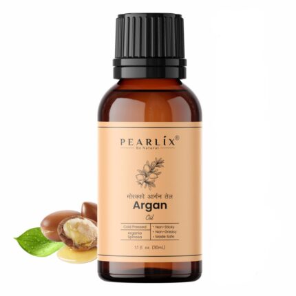PEARLIX BE NATURAL Moroccan Argan Oil, For Hair Oil And Skin Oil Pure & NATURAL, Cold Pressed, (30Ml)