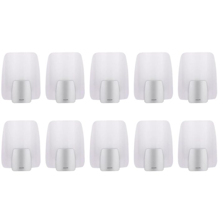 PHILIPS Decorative Wall Light/Wall Lamp | Comet Indoor Wall Lamp for Living Room & Bedroom | Bulb Base : B22 | Pack of 10 (Bulb not Included)