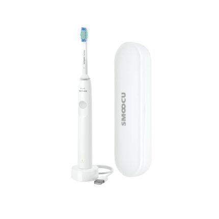 PHILIPS Sonicare DailyClean Rechargeable Toothbrush with Smoocu, SmarTimer and Quadpacer Case
