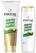 Pantene Advanced Hair Fall Solution Silky Smooth Care Conditioner, 180 ml And Pantene Advanced Hair Fall Solution Silky Smooth Care Shampoo, 340 ml