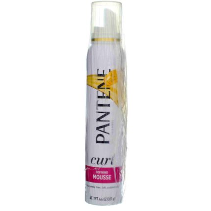 Pantene Pro-V Curly Hair Curl Defining Mousse, 6.6 oz, 2 pk