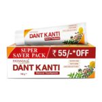 Patanjali Dant Kanti Natural Toothpaste 700G, Helps in Reduction in Bad Breath, Cavity Free Smile, Freshness with Protection, Healthy Gums & Effective Dental Care