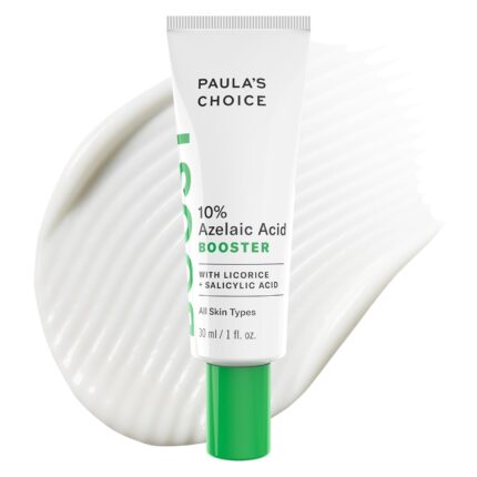 Paula's Choice BOOST 10% Azelaic Acid Booster Cream Gel, Licorice Extract & Salicylic Acid, Oil-Free Skin Brightening Serum, 30 ml