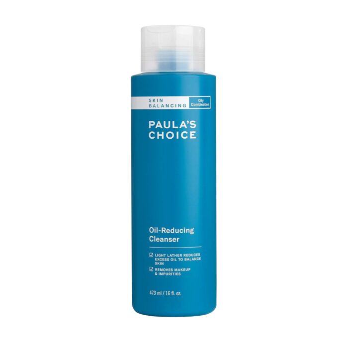 Paula's Choice SKIN BALANCING Oil-Reducing Cleanser with Aloe, Face Wash for Oily Skin & Large Pores, 473 ml