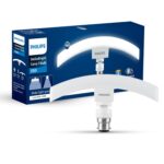 Philips 18 Watts Stellar Bright Curvy LED T-Bulb Base B22,Crystal White (Pack of 1)