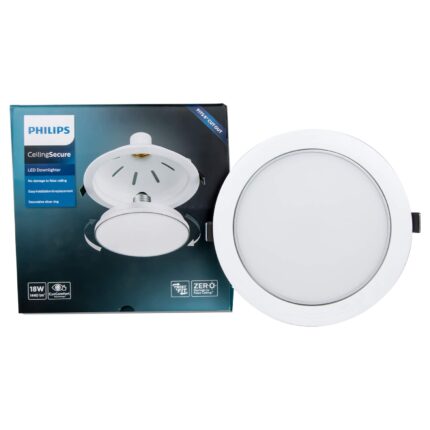 Philips Ceiling Secure Downlighter, 18 Watt, Cool Day Light