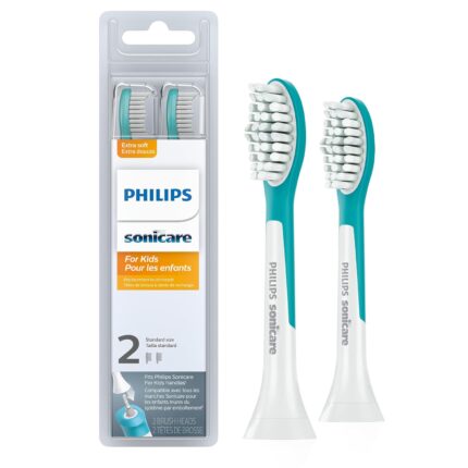Philips Sonicare HX6042 2 Piece Kids Brush Head, Standard