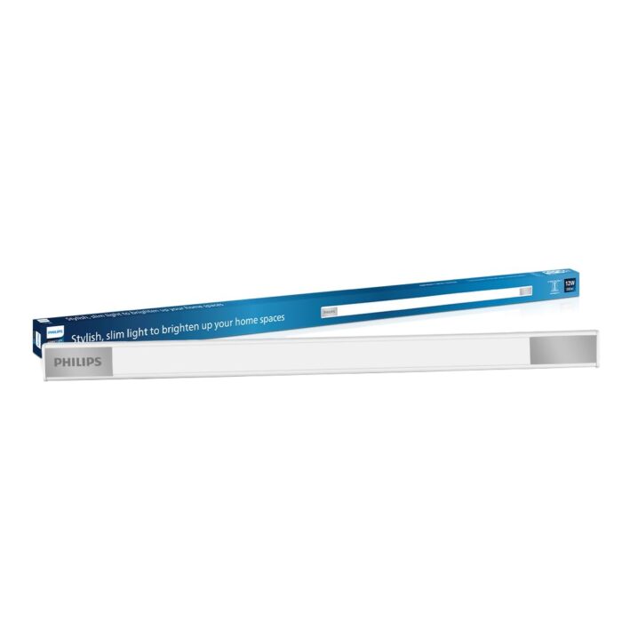 Philips Space Glow 2ft LED Linear Cabinet Light | 12-watt LED Under Cabinet Wardrobe and Kitchen Light, Cool Day Light, Pack of 1