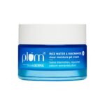 Plum 2% Niacinamide & Rice Water Superlight Gel Cream Moisturizer for Face | Oil-Free Hydration | Brightens, Fades Blemishes | Dermat-Tested | All Skin Types | Women & Men | 100% Vegan | 50 g