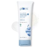 Plum 2% Niacinamide Simply Bright Face Wash With Rice Water | Brightens Skin, Helps Fade Blemishes | Softens & Smoothens Skin | Gentle & Non-Drying | Women & Men | 100% Vegan | 100 ml