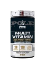 Pole Nutrition Multi Vitamin - High Potency Vitamins with Added Digestive Enzyme | 120 Tablets - Comprehensive Wellness Support for Peak Performance
