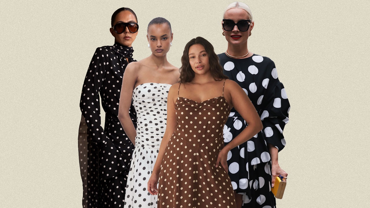 Polka-Dot Dresses are Summer’s Unexpected Trend—Here’s How to Style Them