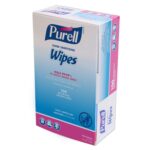Premoistened Sanitizing Hand Wipes, Towelettes Individually Wrapped, 100/box (Set of 11) by Gojo