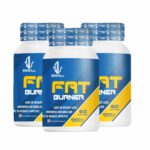 QUENCHLABZ Fat Burner - 60 Softgels | Weight Loss Supplement for Men & Women | Thermogenic Fat Burner | Metabolism Booster | Reduces Appetite | Keto-Friendly & Stimulant-Free (PACK OF 3)