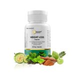 RAYTHEON ORGANICS Weight Loss Capsules Supports Natural Metabolism Boost & Appetite Control | Helps Promote Fat Burning -60 capsule