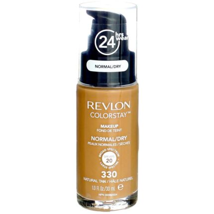 REVLON Colorstay Natural Tan Makeup Oil For Dry,Normal Skin - 2 Per Case.