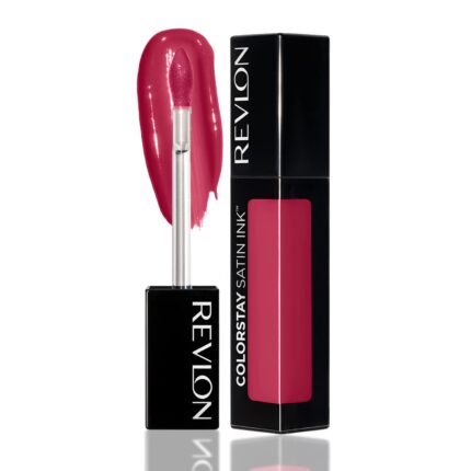 REVLON Colorstay Satin INK, Comfortable, Longwear Rich 16-Hour Liquid lip Color, Formulated with Black Currant Seed Oil & Vitamin E, Pink Duchess - (031)