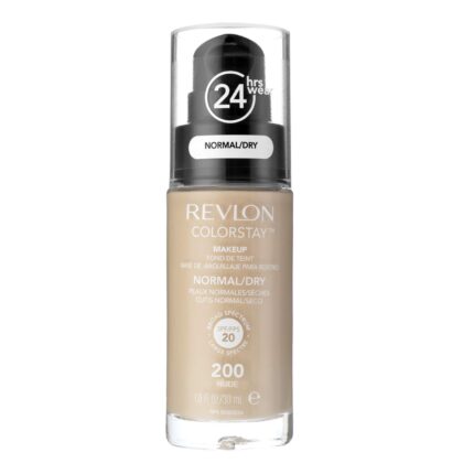 REVLON Matte Colorstay Liquid Foundation,Full Coverage - Normal/Dry Skin, Spf 20, Nude, 30Ml, 1 Count