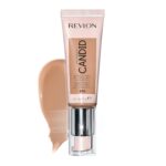 REVLON Photoready Candid Natural Finish Foundation Cream, With Anti-Pollution, Antioxidant, Anti-Blue Light Ingredients, 270 Medium Beige, 0.75 Fl. Oz.