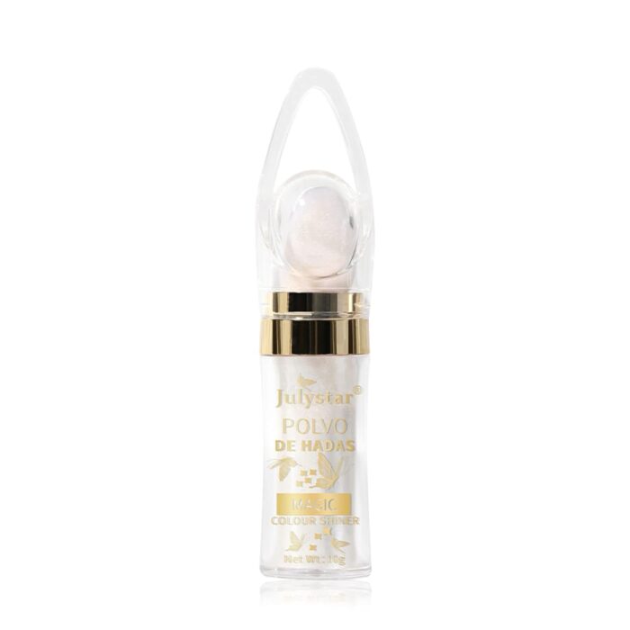 RUBYFACE Shimmer Highlighter, Face and Body Highlighter Powder Stick Makeup, (White, 1 Pcs)