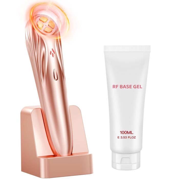 Radio Frequency Skin Tightening Device, Professional 10 Watt, Face Lifting, Reduce Wrinkles-Wireless Home RF Anti-Aging Beauty Device