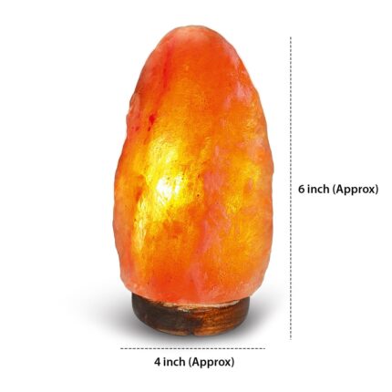 Reiki Crystal Products Himalayan Rock Salt Lamp Natural Shape for Gifting Option - Salt Lamp