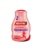 Revital H For Woman With Multivitamins, Calcium, Zinc & Natural Ginseng For Daily Immunity Strong Bones, And Enhances Energy Level - 60 Tablets, 5 Grams