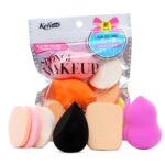 SADAR DEAL 6 Pcs Beauty Blender Sponge Set, Blending Puff for Flawles Makeup, Beauty Blender for Liquid Foundation, Cream, Powder, Wet & Dry Makeup Applicator for Girls & Women (Multicolor)