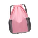 SAZ DEKOR Swimming Bag Daypack Fitness Duffel Bag for Beach Workout Gear Swimming Pool Pink