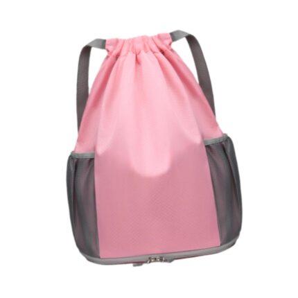 SAZ DEKOR Swimming Bag Daypack Fitness Duffel Bag for Beach Workout Gear Swimming Pool Pink